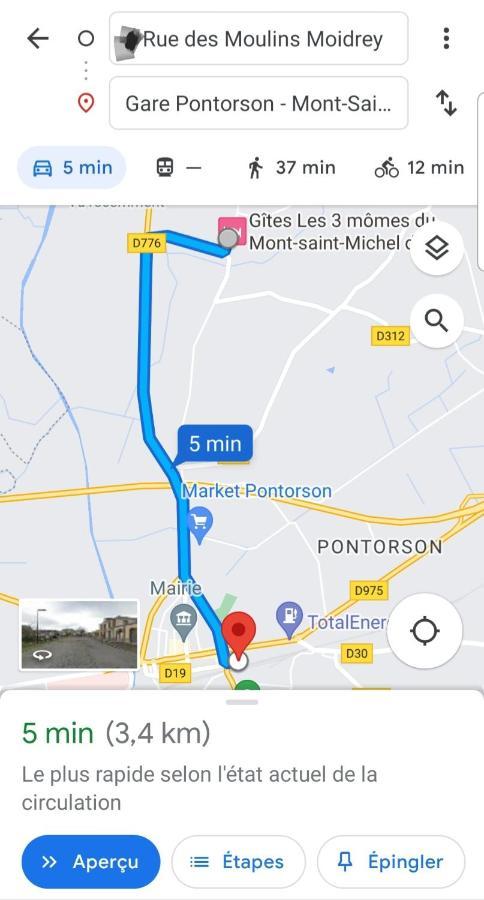 Gite Timeo Mont Saint-Michel Понторсон Екстериор снимка